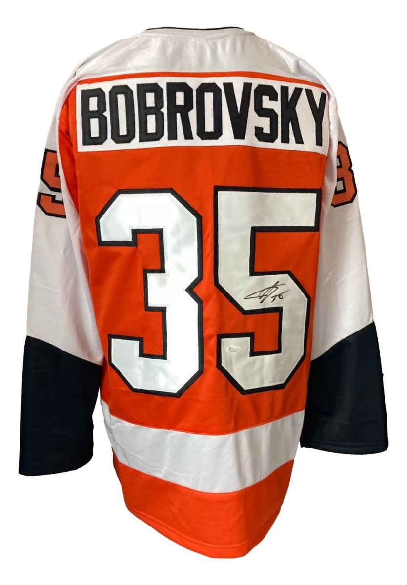 Sergei Bobrovsky Philadelphia Signed Orange Hockey Jersey JSA - Sports Integrity