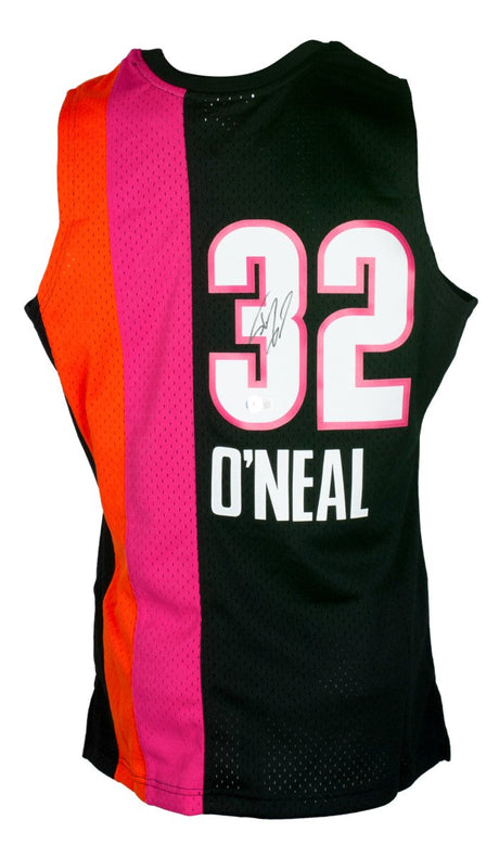 Shaquille O'Neal Signed Miami Heat Mitchell & Ness 2005 - 06 Basketball Jersey BAS - Sports Integrity