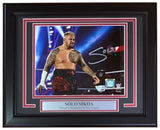 Solo Sikoa Signed Framed 8x10 WWE Photo Fanatics - Sports Integrity