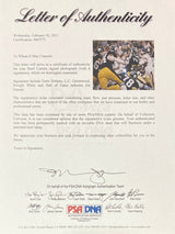 Greene Holmes Greenwood White Signed Framed 16x20 Steel Curtain Photo PSA LOA - Sports Integrity