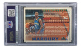 Stephon Marbury Signed 1996 Topps #177 Timberwolves Rookie Card PSA/DNA - Sports Integrity