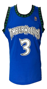 Stephon Marbury Signed Timberwolves 1996/97 M&N HWC Swingman XL Jersey BAS ITP - Sports Integrity