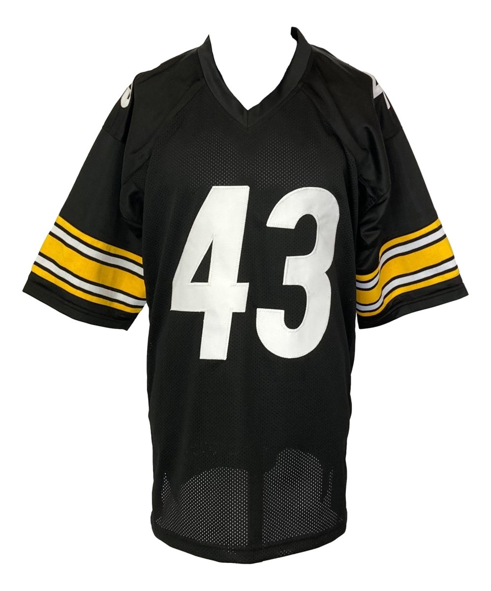 Troy Polamalu Pittsburgh Signed Black Football Jersey BAS ITP - Sports Integrity