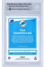 Tua Tagovailoa Signed 2020 Panini Donruss Optic #152 Dolphins Rookie Card BAS - Sports Integrity