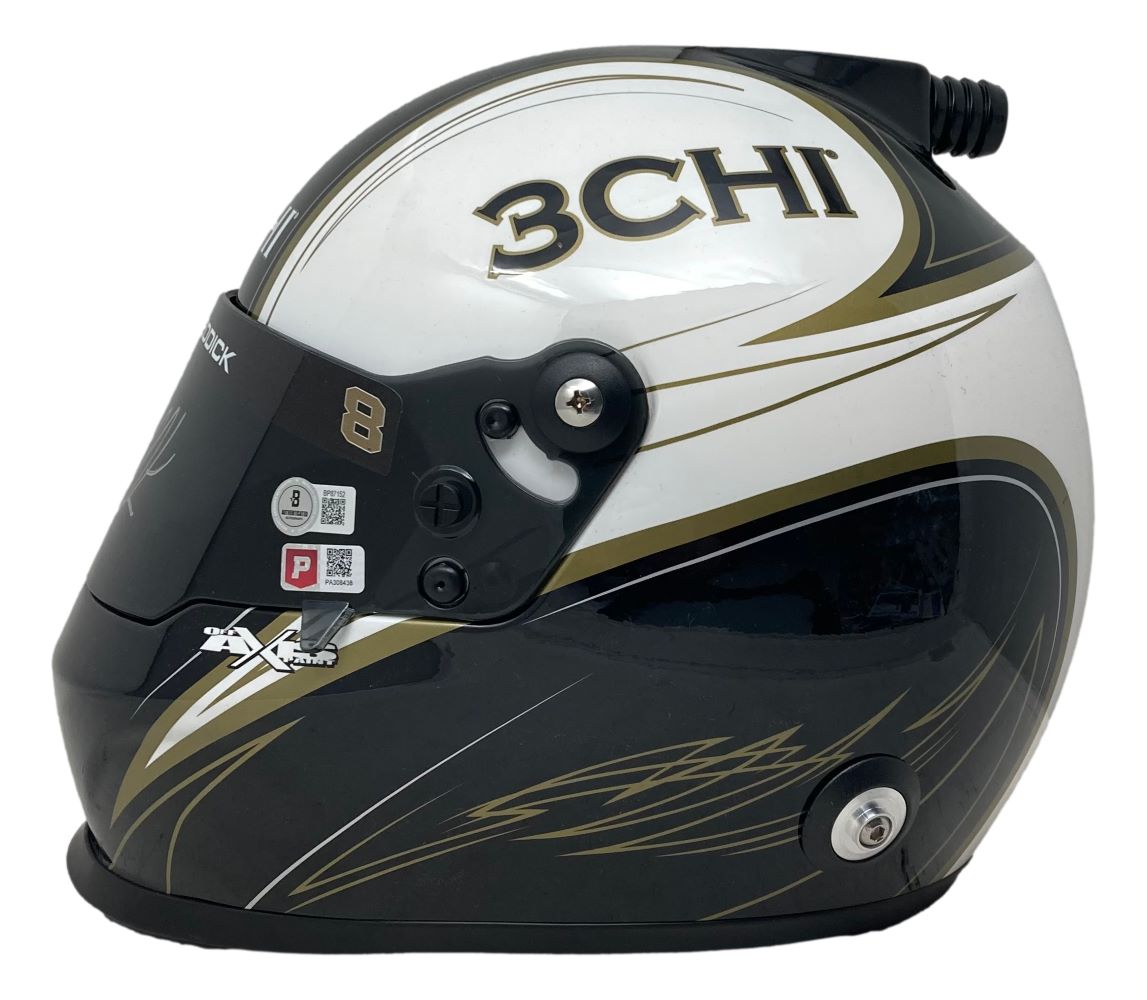 Tyler Reddick Signed NASCAR 3CHI Full Size Replica Racing Helmet BAS - Sports Integrity