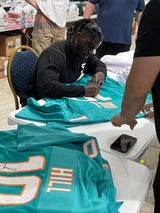 Tyreek Hill Signed Custom Teal Pro Style Football Jersey BAS ITP - Sports Integrity