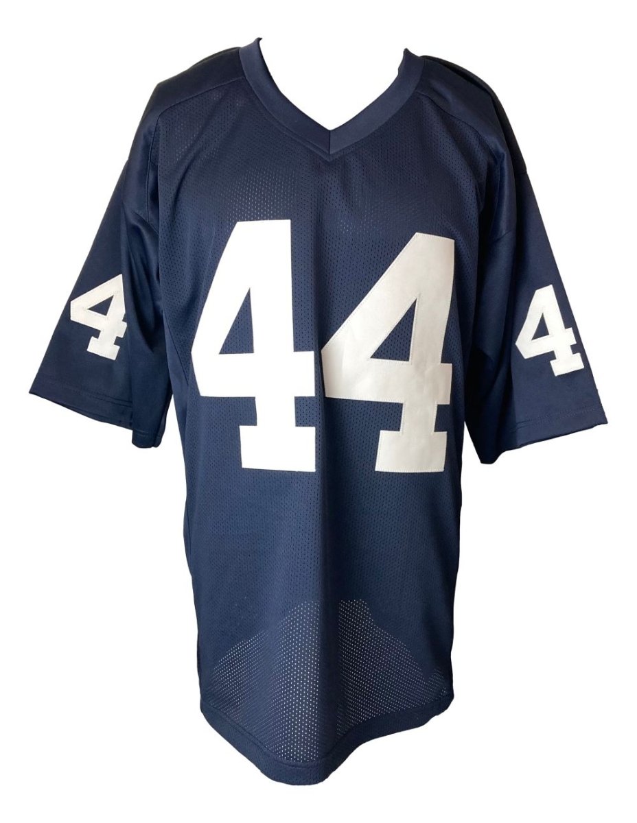 Tyler Warren Penn State Signed Blue Football Jersey We Are Inscribed JSA - Sports Integrity