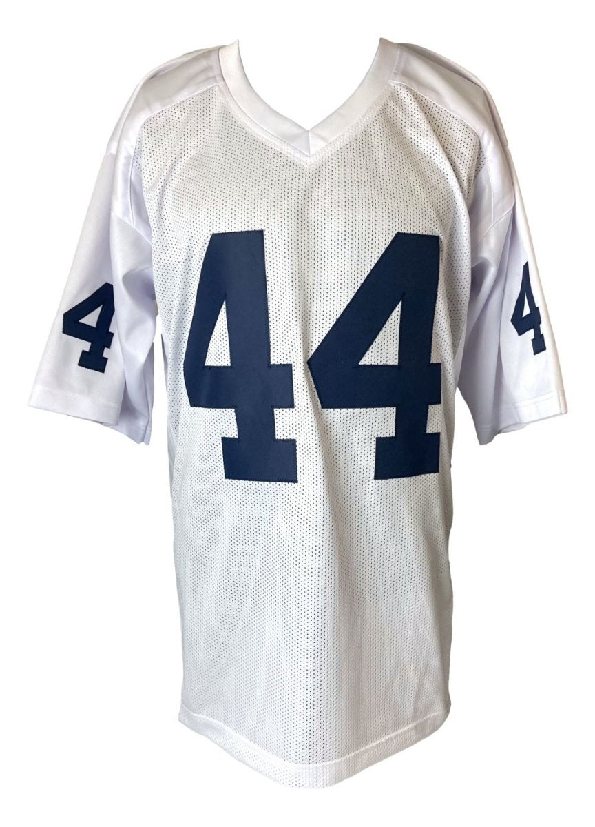 Tyler Warren Penn State Signed White Football Jersey JSA - Sports Integrity