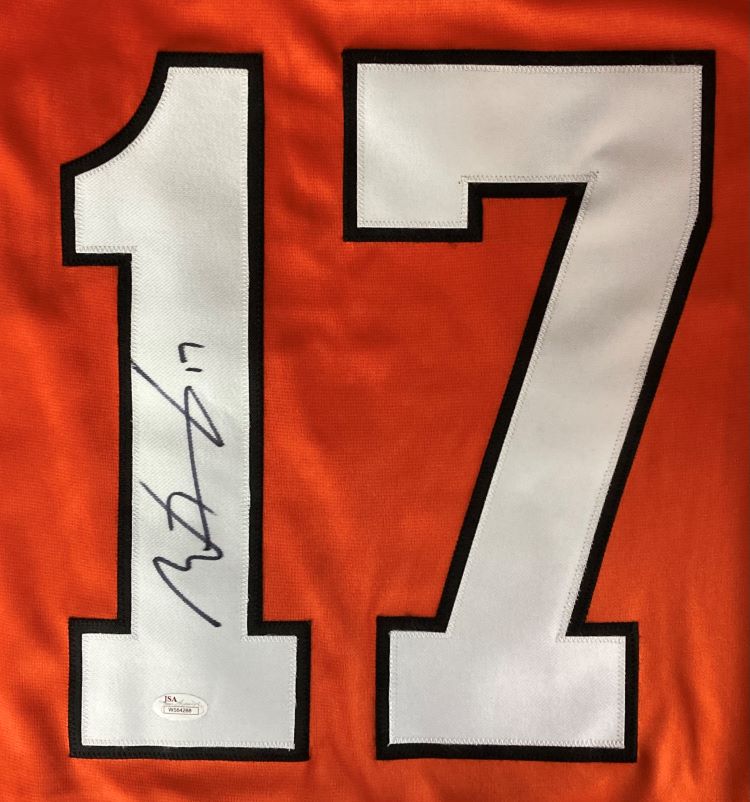 Wayne Simmonds Philadelphia Signed Orange Hockey Jersey JSA - Sports Integrity