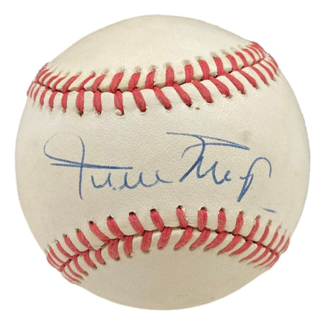 Willie Mays San Francisco Giants Signed Official NL Baseball BAS AC40954 - Sports Integrity