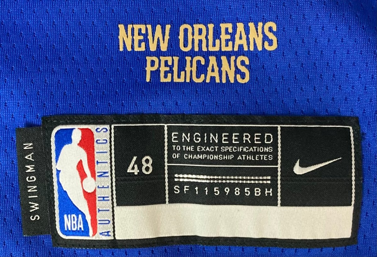 Zion Williamson Signed Pelicans Nike Swingman Basketball Jersey Fanatics - Sports Integrity