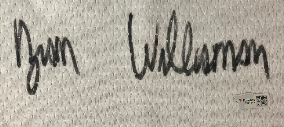 Zion Williamson Signed Pelicans Nike Swingman Basketball Jersey Fanatics - Sports Integrity