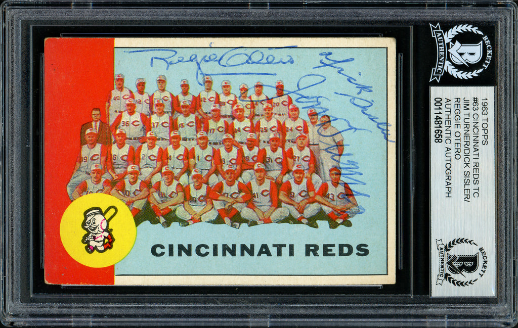 Tom Seaver Autographed 1979 Topps Card #100 Cincinnati Reds Beckett BAS  #15866732