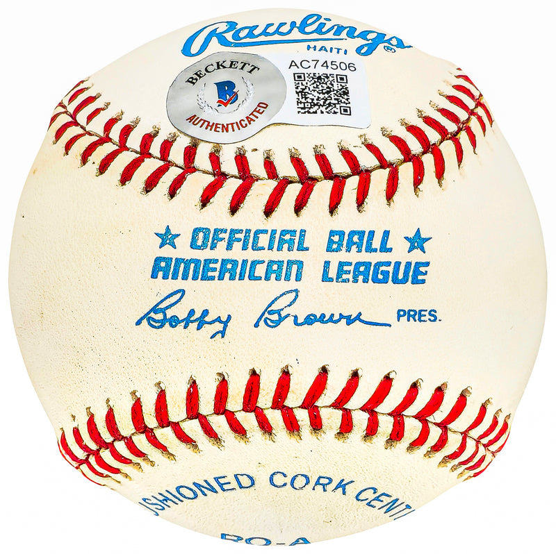 Yogi Berra Autograph Auto Signed Official Major League Ball BAS Authentic