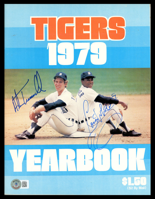 Detroit Tigers Lou Whitaker Autographed Rawlings Bat